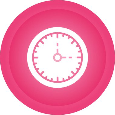 saat vektör simgesi işareti, sembol