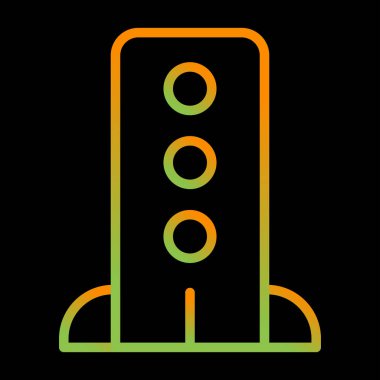 Modem simgesi web basit illüstrasyon