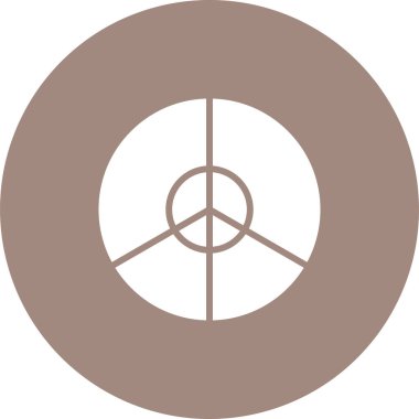 Beyaz Arkaplanda Basit Dünya Izgara Simgesi 