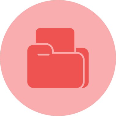 belge web simgesi vektör illüstrasyonu