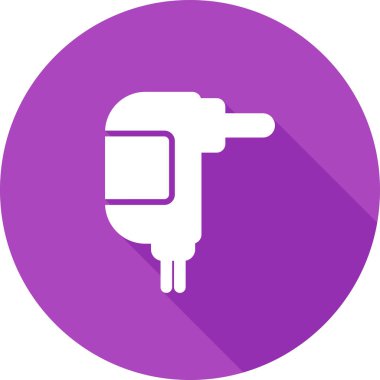 elektrik dolgu simgesi web illüstrasyonu