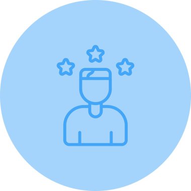 kullanıcı deneyimi simgesi vektör illüstrasyonu 