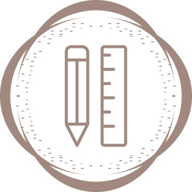 Stationery icon, simple vector illustration 