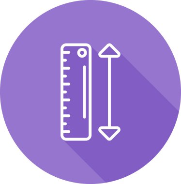 vektör çizim ölçek simgesi