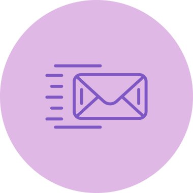 E- posta simgesinin vektör illüstrasyonu