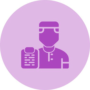 kullanıcı. Web simgesi basit illüstrasyon