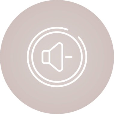 Down Button modern simgesinin vektör illüstrasyonu