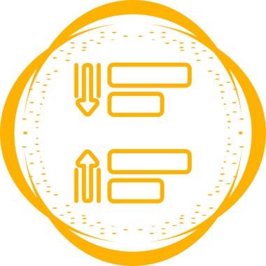 Boşluk simgesinin vektör illüstrasyonu