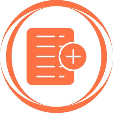 Artı İşaretle, Simge Vektörü İllüstrasyon Logo Şablonu Beyaz Arkaplanda İzole Ekle.