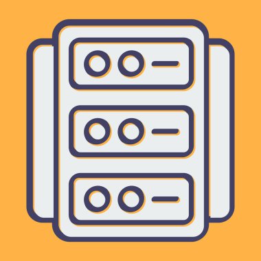 Sunucu, Sunucu, Sunucu Beyazın Doğrusal Simgesi