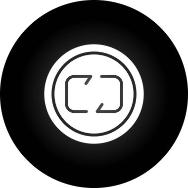 Beyaz Arkaplan Üzerine Modern Vektör Resmini Tekrarla  