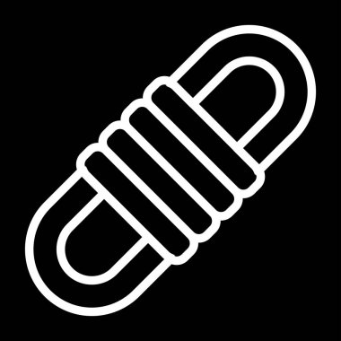 İp. Web simgesi basit illüstrasyon