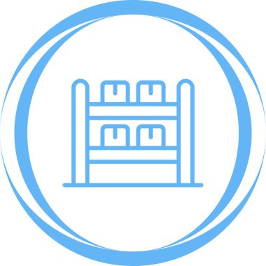 Stok simgesinin vektör illüstrasyonu