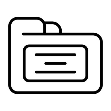 dizin web simgesi, basit vektör illüstrasyonu