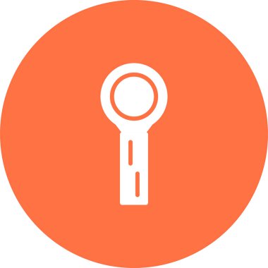 Kablo kablosu. Web simgesi basit illüstrasyon