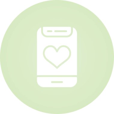 cep telefonu simgesi, vektör illüstrasyonu basit tasarım