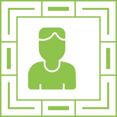 Hasta web simgesi vektör illüstrasyonu