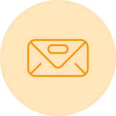 E- posta simgesinin vektör illüstrasyonu