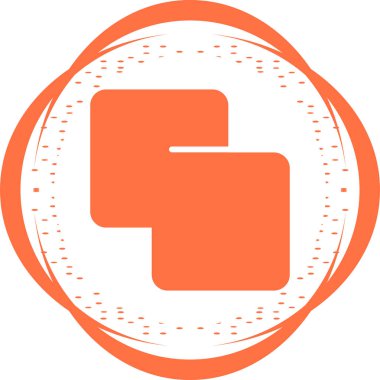 beyaz arkaplanda izole edilmiş simge vektörünü birleştir