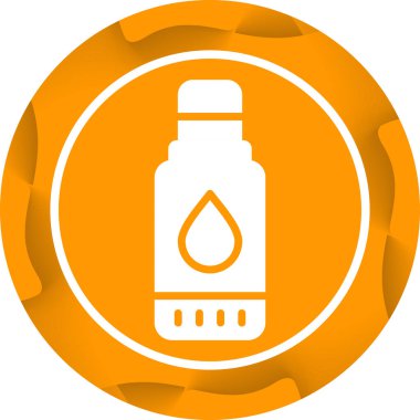 Dudak kremi web simgesi, basit illüstrasyon 