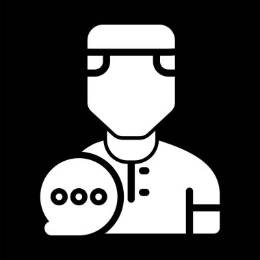 kullanıcı. Web simgesi basit illüstrasyon