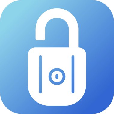 simge vektör illüstrasyonunun kilidini aç 