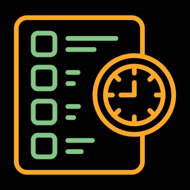 belge web simgesi vektör illüstrasyonu