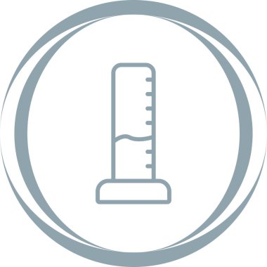 Mezuniyet Silindiri simgesinin vektör illüstrasyonu