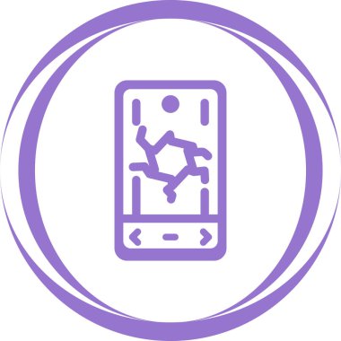 akıllı telefon simgesi, vektör illüstrasyonu basit tasarım