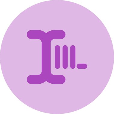 Yazma simgesinin vektör illüstrasyonu