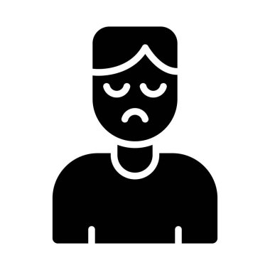 Hasta web simgesi vektör illüstrasyonu