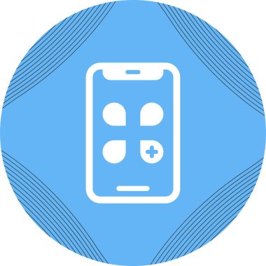 Simge Uygular. Uygulamalar Pictogram. Programlar İmza, Vektör İllüstrasyonu