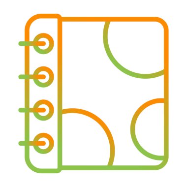 dizüstü bilgisayar simgesi, vektör illüstrasyonu basit tasarım