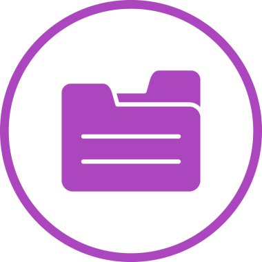 Dizin Açık Web simgesi, basit vektör illüstrasyonu