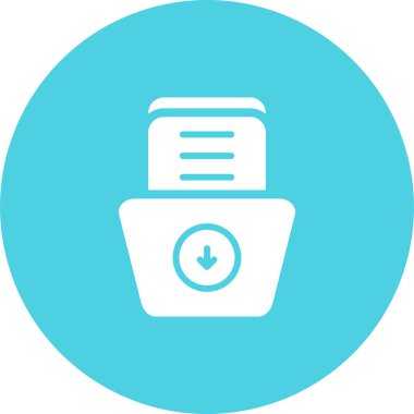 Düz vektör simgesi indir. sembol yükle. Simge indir. Modern, basit düz vektör çizimi