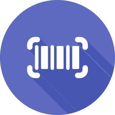 QR Kod web simgesi, vektör çizim