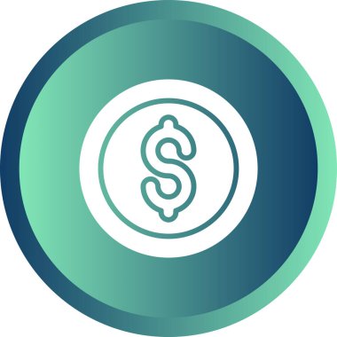 dolar simgesivektör illüstrasyon