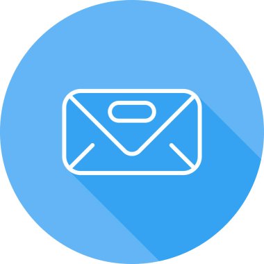 E- posta simgesinin vektör illüstrasyonu