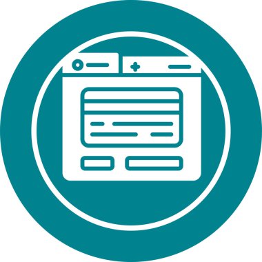 Kredi Kartı Hattı Simgesi. Ödeme Konsepti. Vektör İllüstrasyonu.