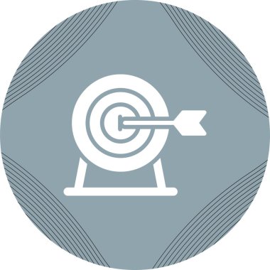 hedef simge vektör illüstrasyonu 