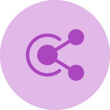 Paylaş. Web simgesi vektör illüstrasyonu