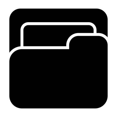 dizin web simgesi, basit vektör illüstrasyonu