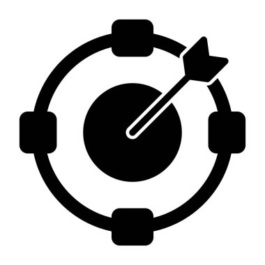 hedef web simge vektör çizim