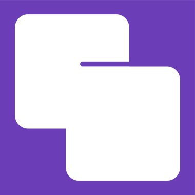 beyaz arkaplanda izole edilmiş simge vektörünü birleştir