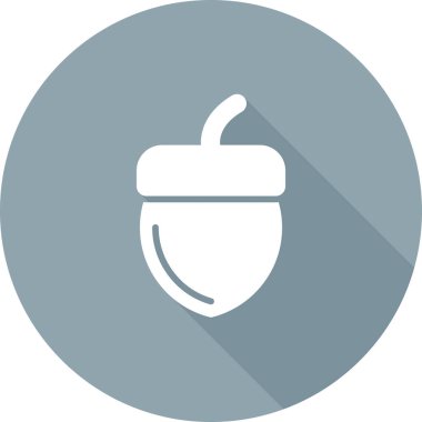 palamut web simgesi basit illüstrasyon