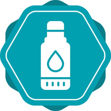 Dudak kremi web simgesi, basit illüstrasyon 