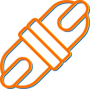 elektrik dolgu simgesi web illüstrasyonu