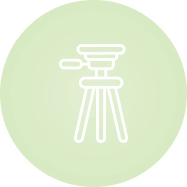 Tripod Stand 'ın temel doğrusal çizimi