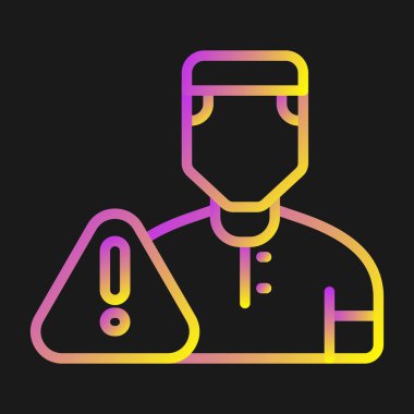 kullanıcı. Web simgesi basit illüstrasyon