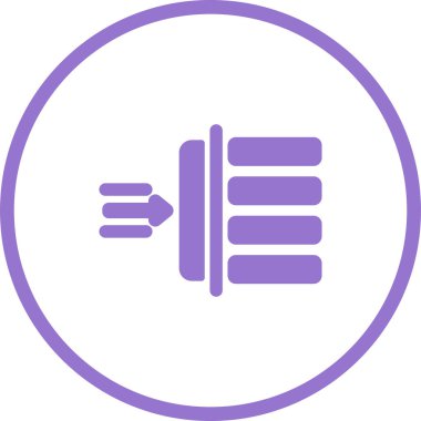 margin web simgesi, vektör illüstrasyon tasarımı 